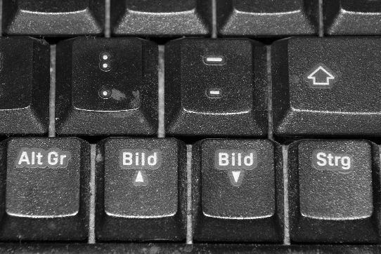 A keyboard - an author's (and photographers) equipment or a gate to power and fame?