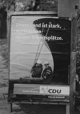 Wahlplakat Bremer Landtagswahl 2007