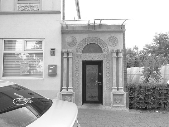 Eingang zu einer Moschee in Hemelingen